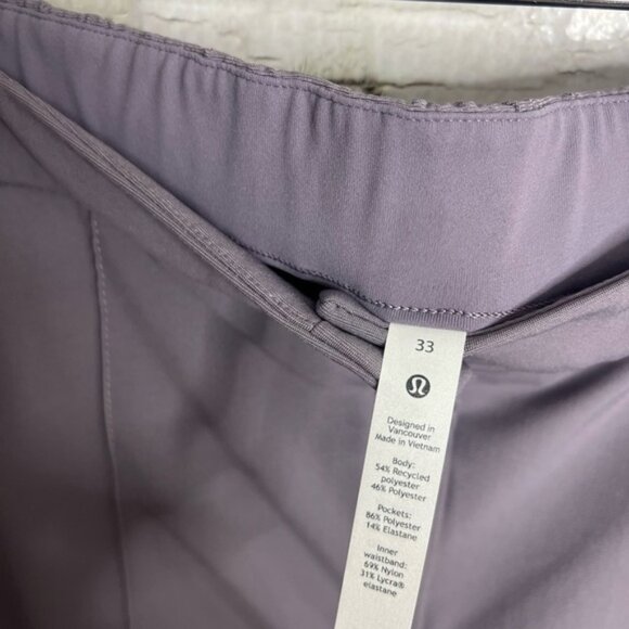 Lululemon Warpstreme High-Rise 7/8 Jogger pants purple size 33 - Picture 4 of 8